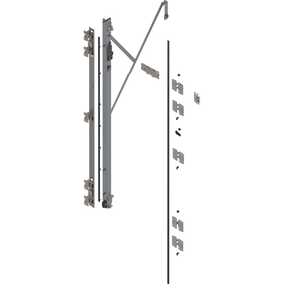 REVEGO duo - Suport balama set, cu TIP-ON, pentru Inaltime pocket 2257–2406 mm, stanga