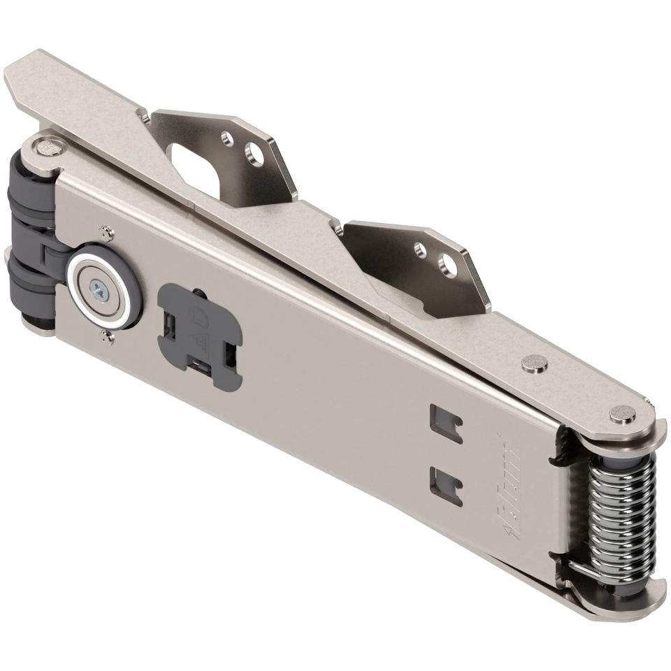 REVEGO duo - Unitate TIP-ON Front TIP-ON pentru Usa dubla, nichelat