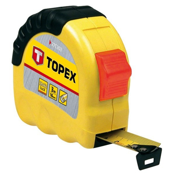 Ruleta 8m x 25mm TOPEX 25mm