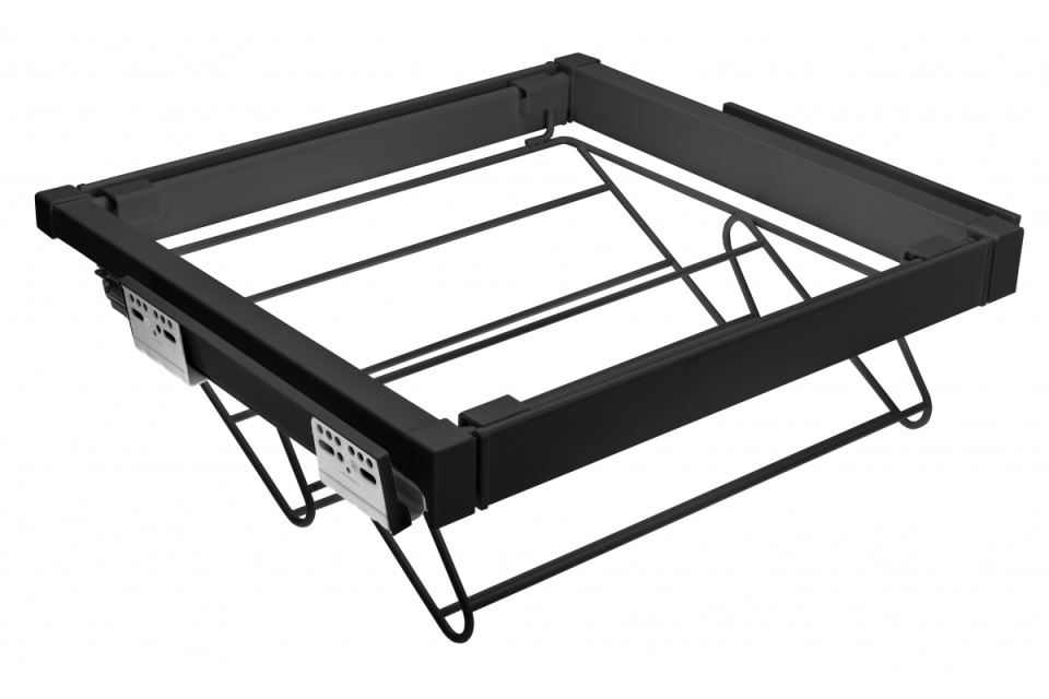 Sertar Elite pentru pantofi 600 mm, inchidere cu amortizare, antracit