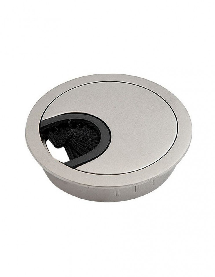 Trecere cabluri D60 - zamac, aluminiu, cu perie