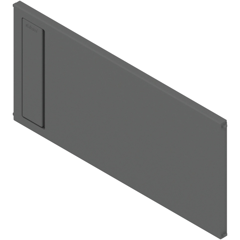 AMBIA-LINE Separator transversal pt LEGRABOX/MERIVOBOX Extragere cu front inalt (ZC7F400RSP), Plastic, gri-orion mat