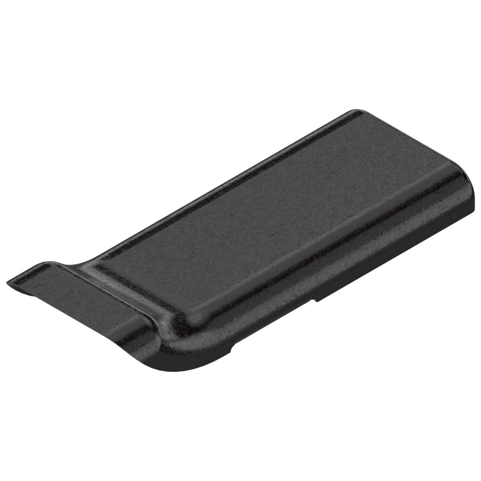 Capac acoperire brat balama, neimprimat Negru onix 70.1663 ONS