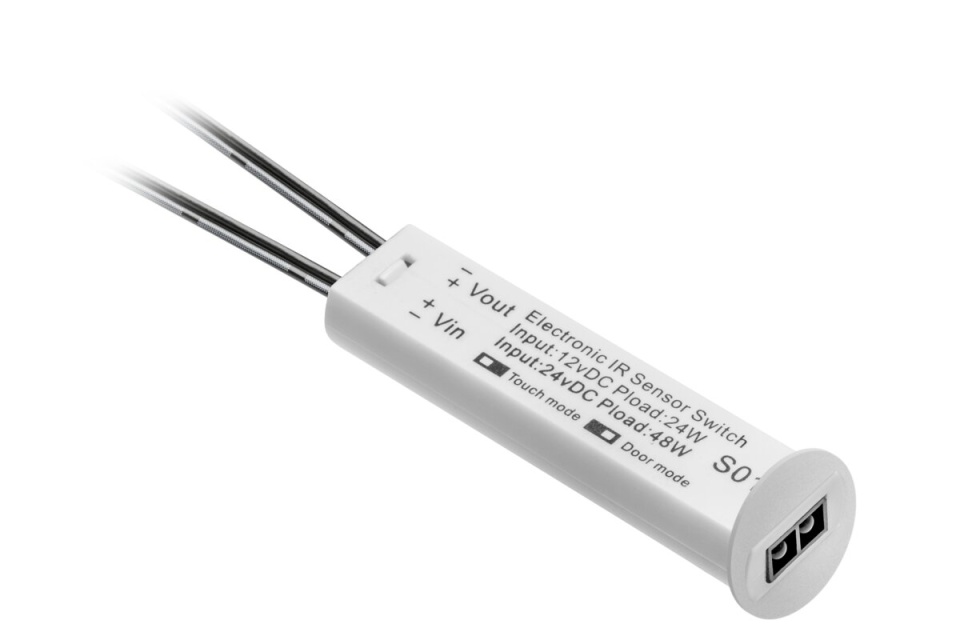 Comutator atingere 3 in 1, DC12-24V, max 24-48W, alb