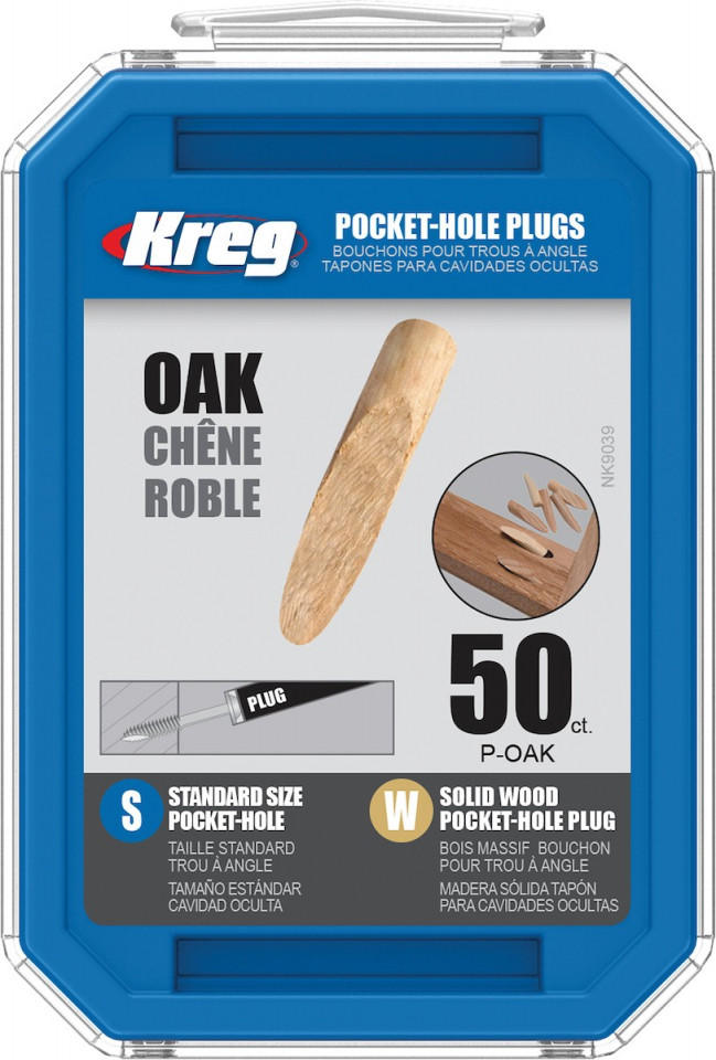 Dibluri KREG® Pocket-Hole 50bucati – stejar feroshop.ro imagine 2022 magazindescule.ro