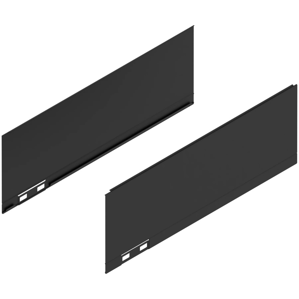 Element decorativ dr+stg LEGRABOX K (128.5 mm) L=350mm negru-carbon mat