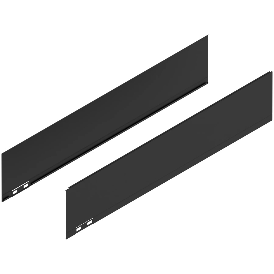 Element decorativ dr+stg LEGRABOX K (128.5 mm) L=600mm negru-carbon mat