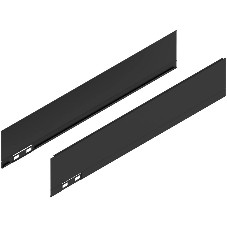 Element decorativ dr+stg LEGRABOX M (90.5 mm) L=450mm negru-carbon mat