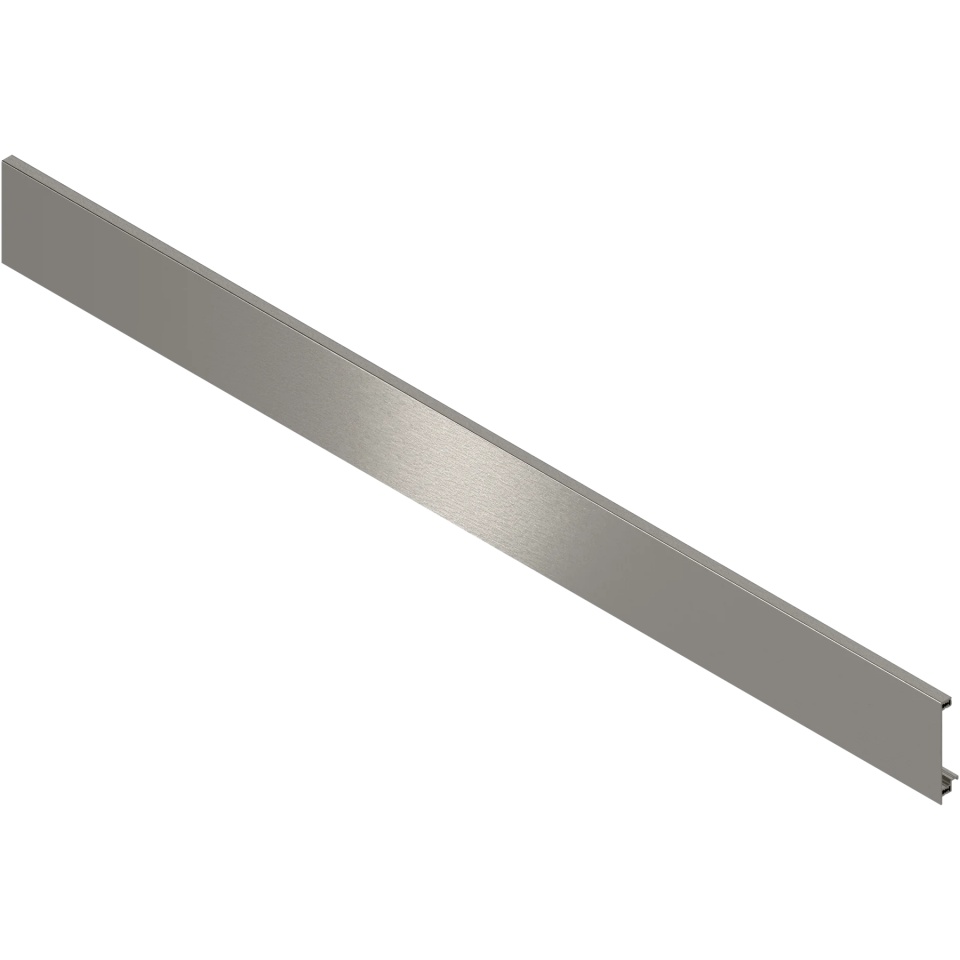 Front aluminiu LEGRABOX pt sertar interior cu traversa, KB=1200mm, eloxat inox, pentru debitat