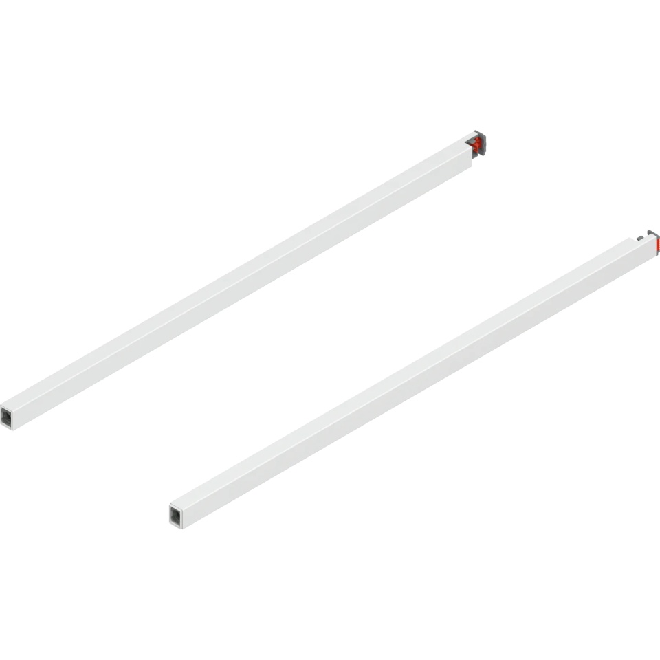 Lonjeron sertar MERIVOBOX 550mm, dr+stg, alb matase mat