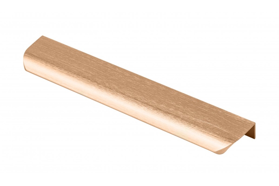 Maner metalic HEXA 192mm auriu rose periat