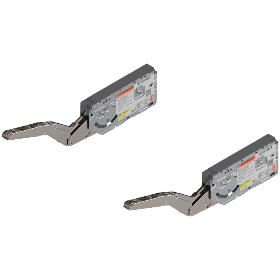 Mecanism ridicare AVENTOS HK-top, f.p. 930-2800, cu suruburi SYSTEM, zincat, compatibil SERVO-DRIVE 22K2510 KRAFTSP S2 ZN