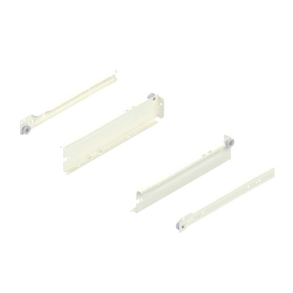 METABOX, scund, lungime 270 mm, knock-down, albcrem 320N2700C15MX