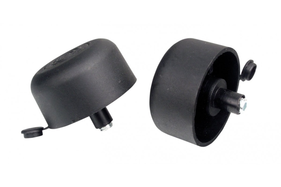 Picior nivelator reglabil, diam 50 mm, H = 26 mm, negru