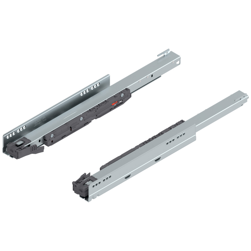 Sina de corp dr+stg LEGRABOX L=500mm cu BLUMOTION S, 40kg, 750.5001S K R+L MP ZN