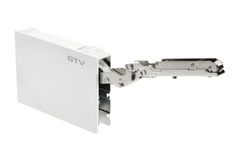 Sistem de ridicare mecanic GTV HORIZON P2O LIGHT, alb, front 250-450 mm, 2-5 kg