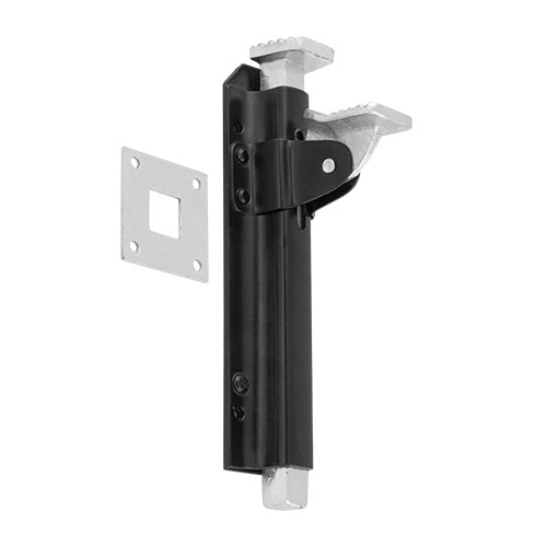 Zavor vertical pentru porti 210x52x2,3mm negru 210x52x23mm