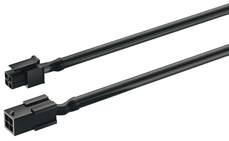 Cablu pt intrerupator led, negru, 2000mm