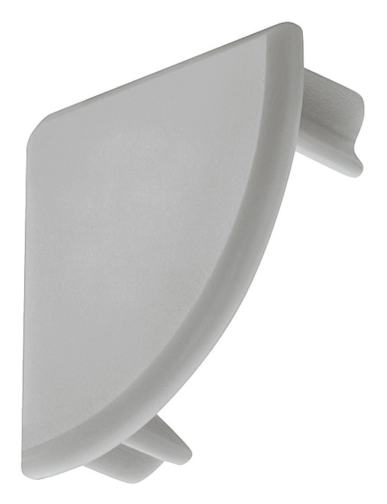 Capac stg.+dr. pt profil LED aplicat 2195, 28x20 Ag