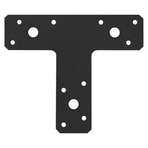 Conector tip T 150x127x38x2mm - negru