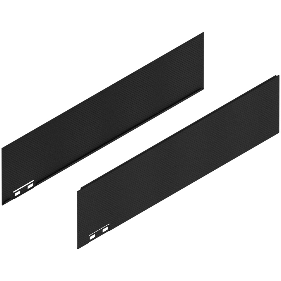 Element decorativ dr+stg LEGRABOX K (128.5 mm) L=500mm negru carbon cu aspect carbon