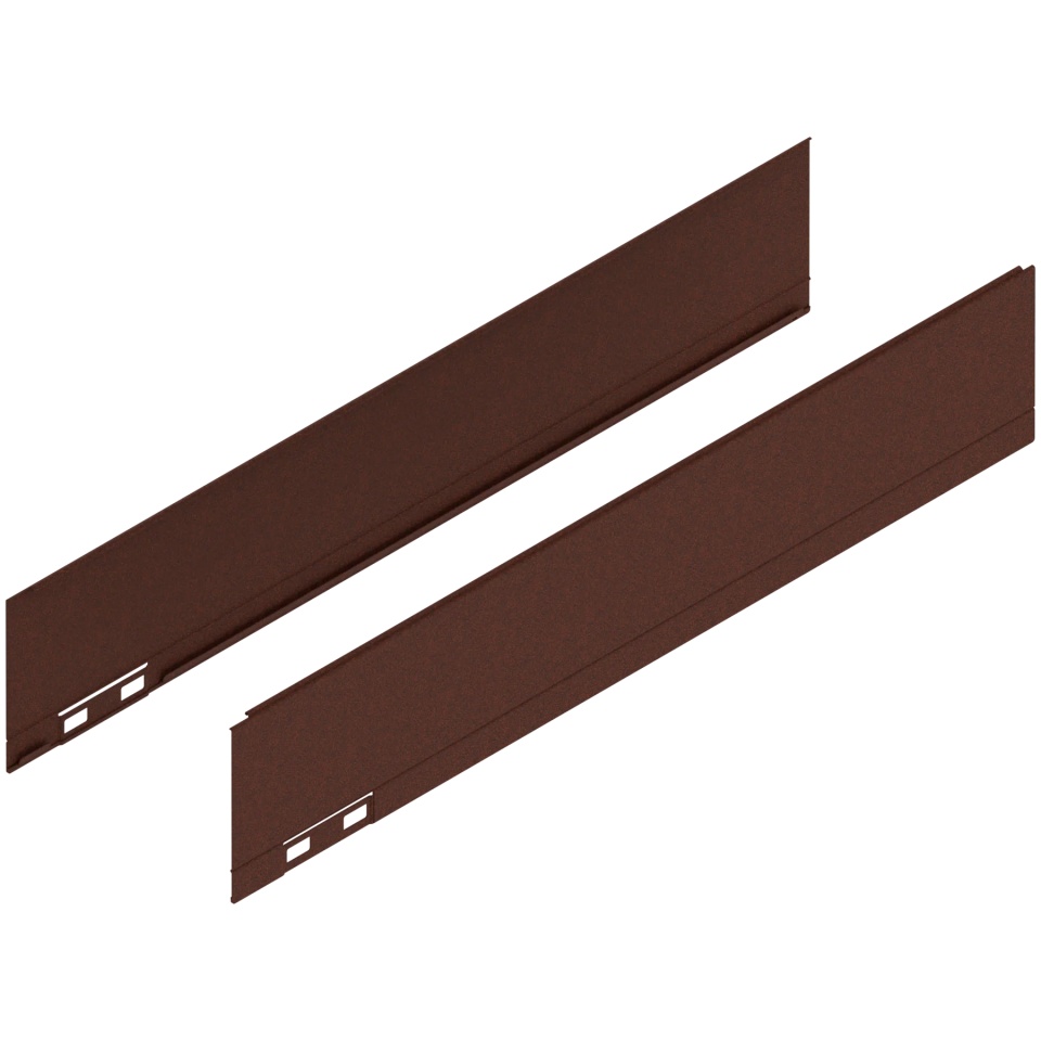 Element decorativ dr+stg LEGRABOX M (90.5 mm) L=450mm noble rust