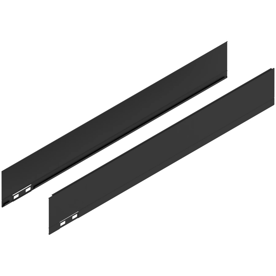 Element decorativ dr+stg LEGRABOX M (90.5 mm) L=600mm negru-carbon mat