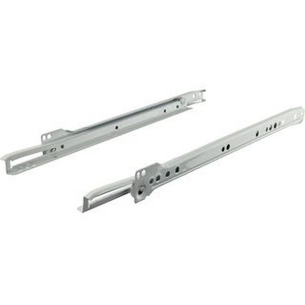 Glisiera cu role 400 mm - Hafele Matrix R S25, 25kg - alba RAL9003