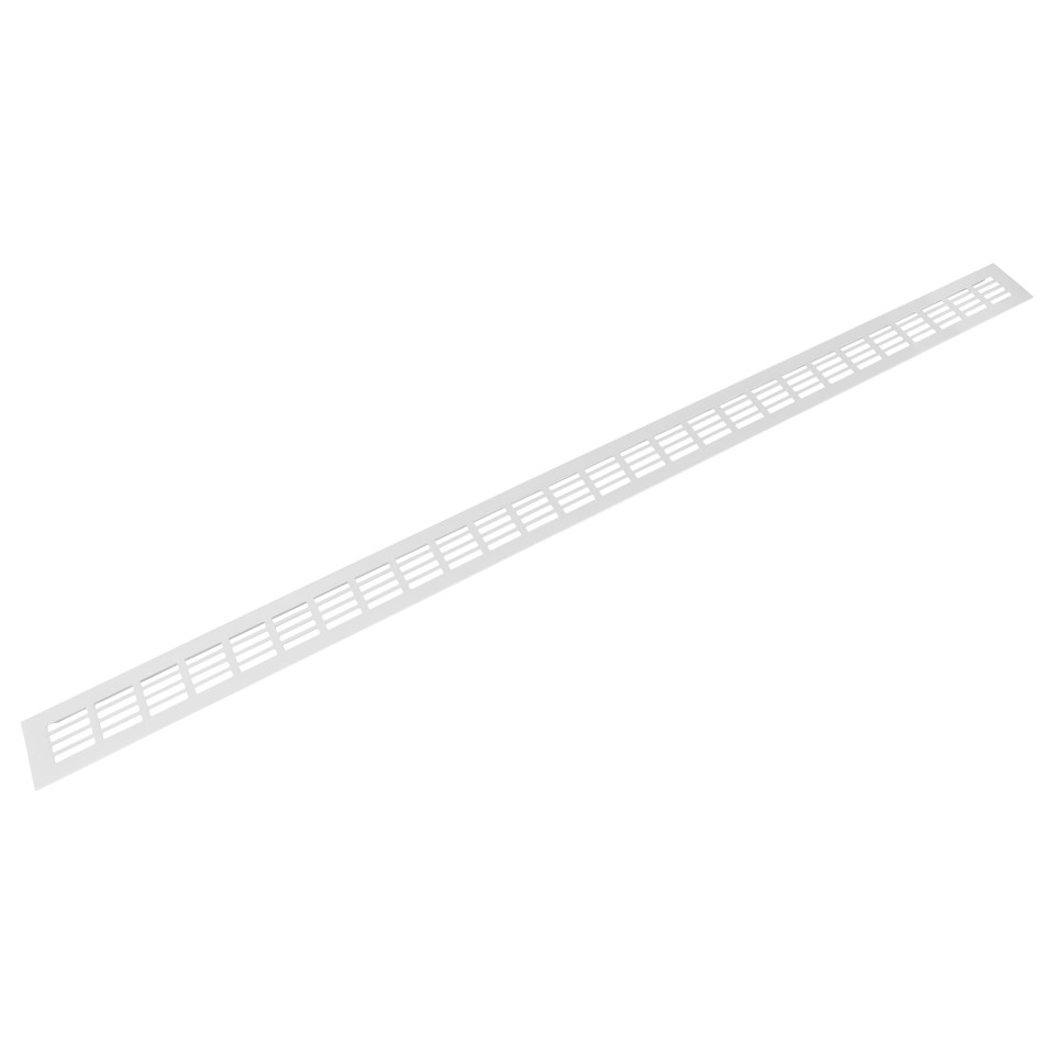 Grila aerisire aluminiu 1000x 60mm - aluminiu anodizat