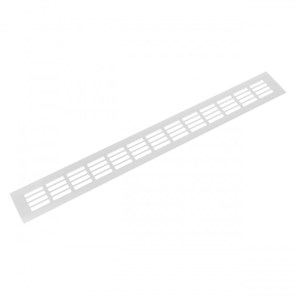 Grila aerisire aluminiu 500x 60mm - aluminiu anodizat