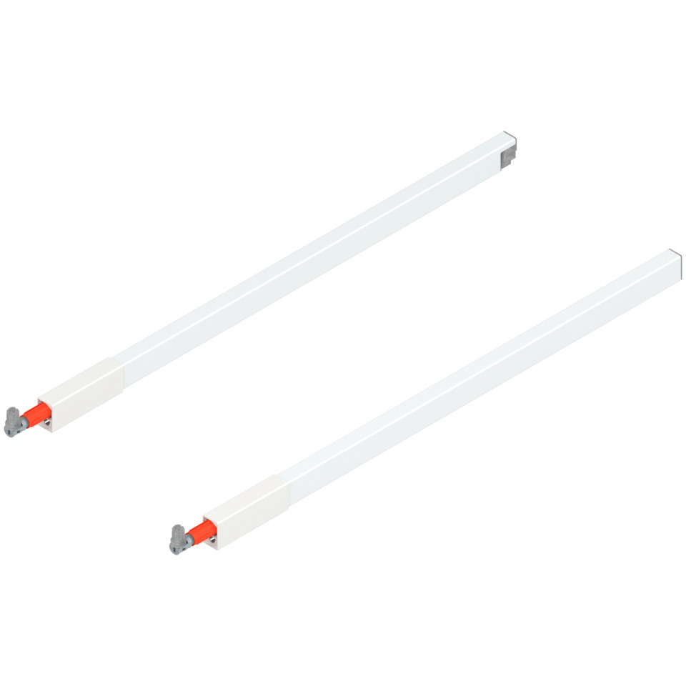 Lonjeron sertar TANDEMBOX antaro 550mm, stg.+dr., alb, ZRG.487RSICRE*R+L MP SEIW