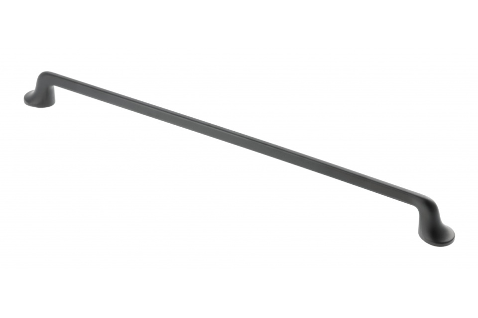 Maner metalic - FABRICIO - 320mm negru mat