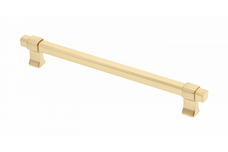 Maner metalic - IMPERIAL - 192mm auriu rose periat