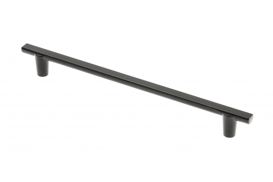 Maner metalic - RAY - 192mm negru mat