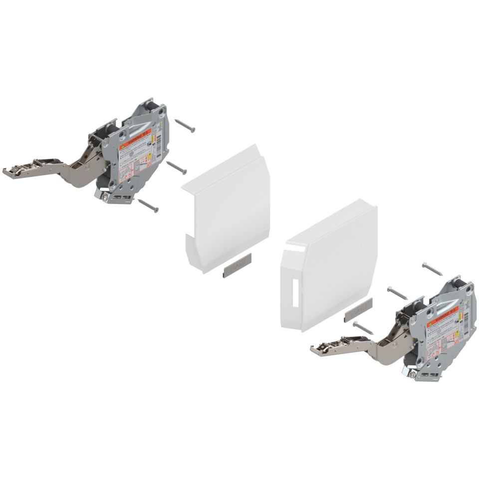 Mecanism ridicare AVENTOS HK-S, factor putere 960-2215, alb-matase/inox, 20K2E00.06 ( set 2 bucati )