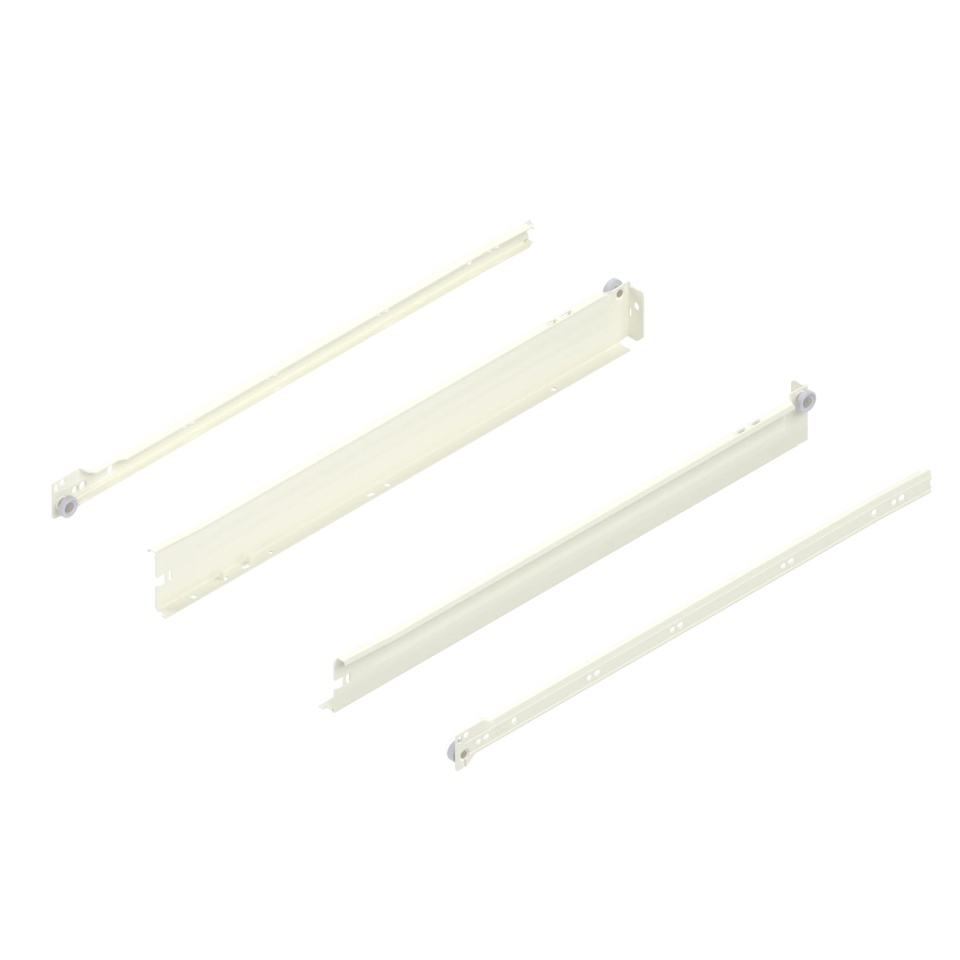 METABOX, scund, lungime 550 mm, knock-down, albcrem 320N5500C15MX
