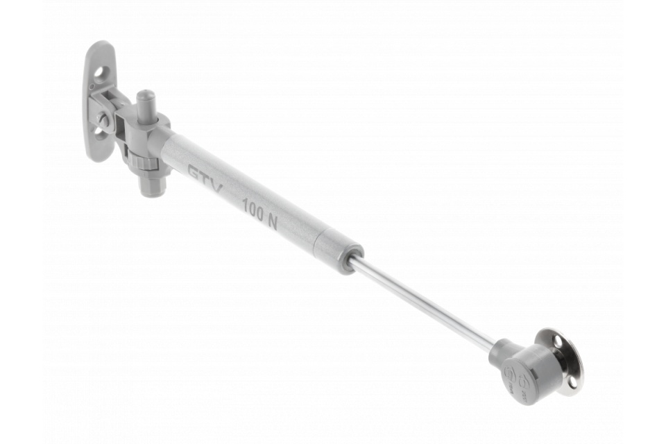 Piston gaz cu amortizare - 120N - GTV - gri
