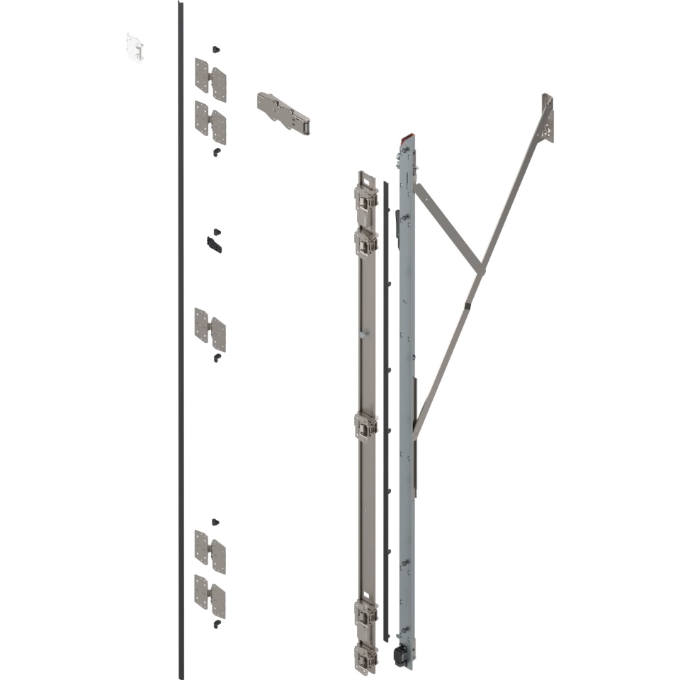 REVEGO duo - Suport balama set, cu TIP-ON, pentru Înaltime pocket 2557–2706 mm, dreapta