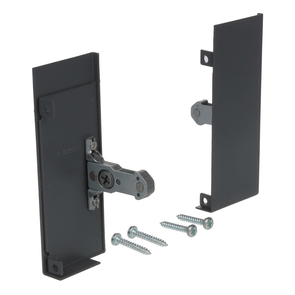 Riex ND60: Suporti front sertar interior, H 84mm, gri antracit