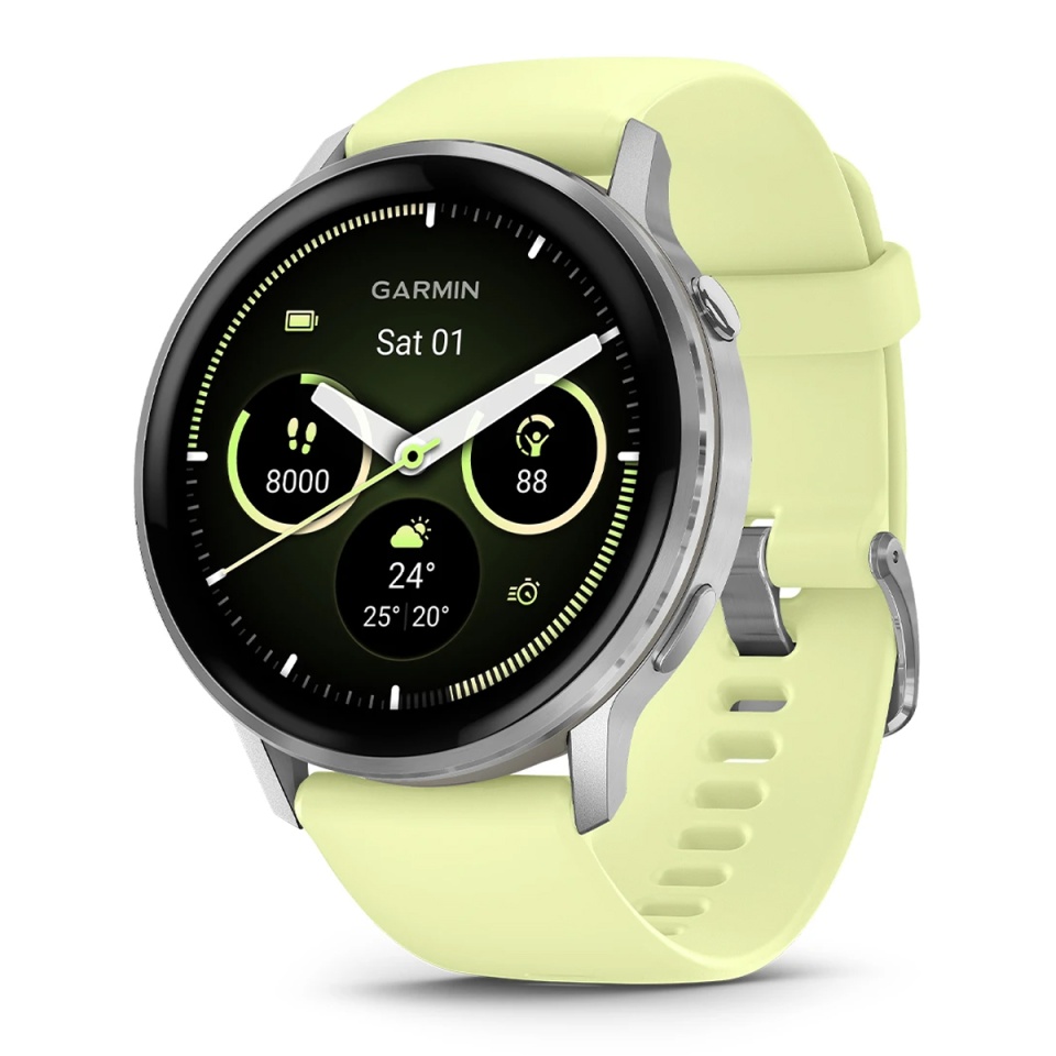 Garmin Ceas Venu 4 45MM Gray Silver-Citron