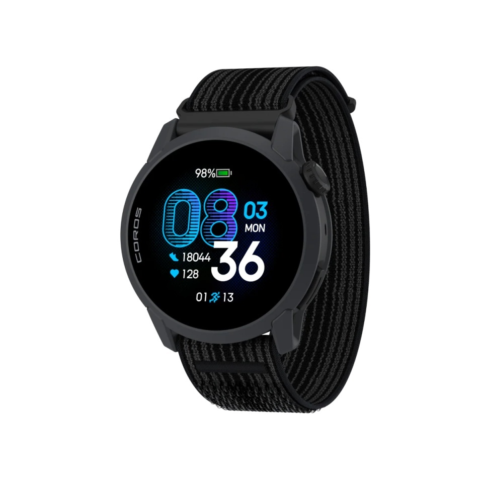 Coros Pace 4 - smartwatch multisport GPS - curea textila neagra