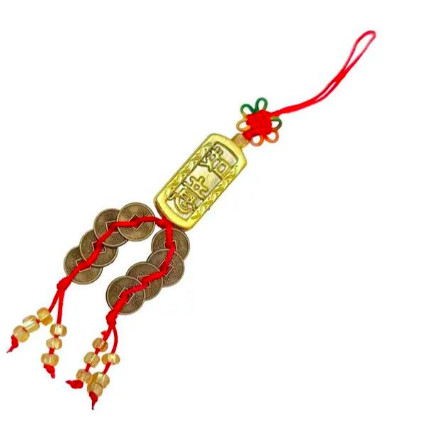 Amuleta rosie Feng Shui - Lingou - Bani si Bogatie