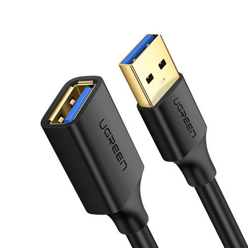 UGREEN Cablu de extensie USB 3.0 (mama) USB 3.0 (tata) - 0.5 m negru