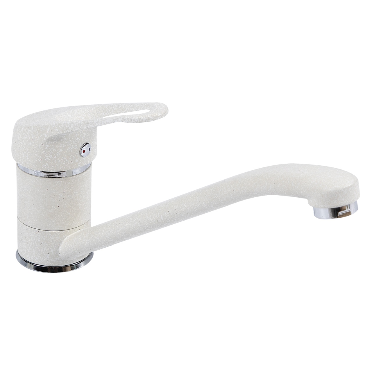 Import - Baterie monocomanda pipa mobila 226mm alb