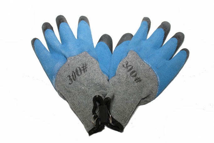 Manusi - Manusi SAFE ALBASTRE cu degete NEGRE