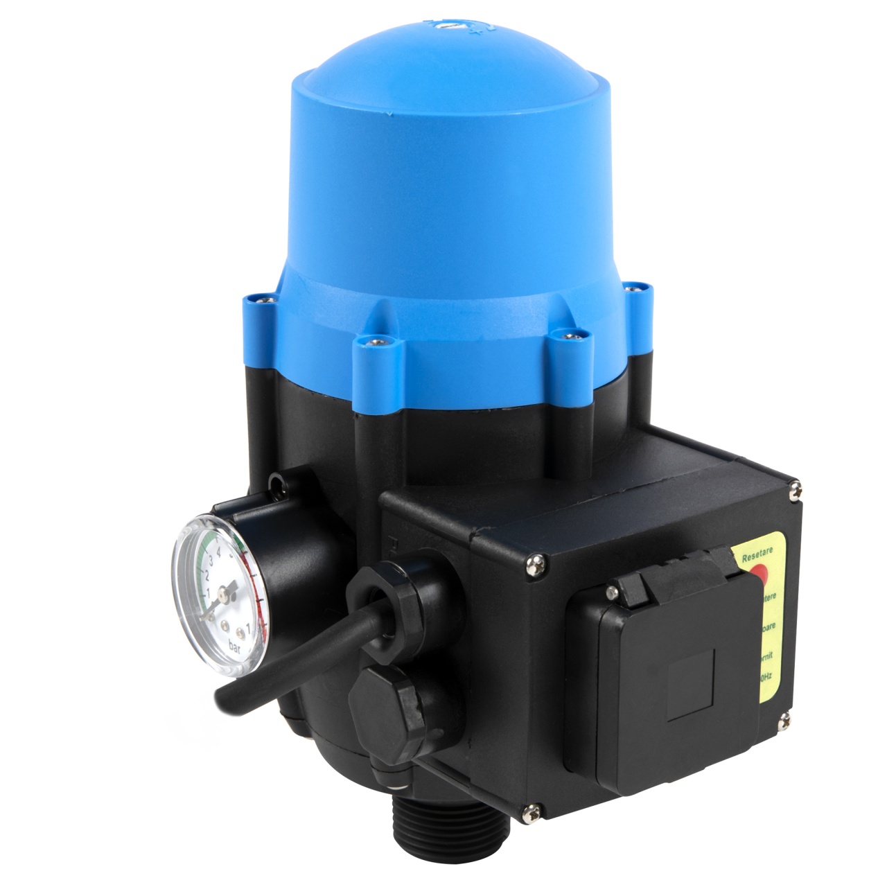 Hidrofoare, Piese si Accesorii - Prescontrol automat Micul Fermier racord 1" presiune maxima 10bar, cablu alimentare, priza, cu manometru
