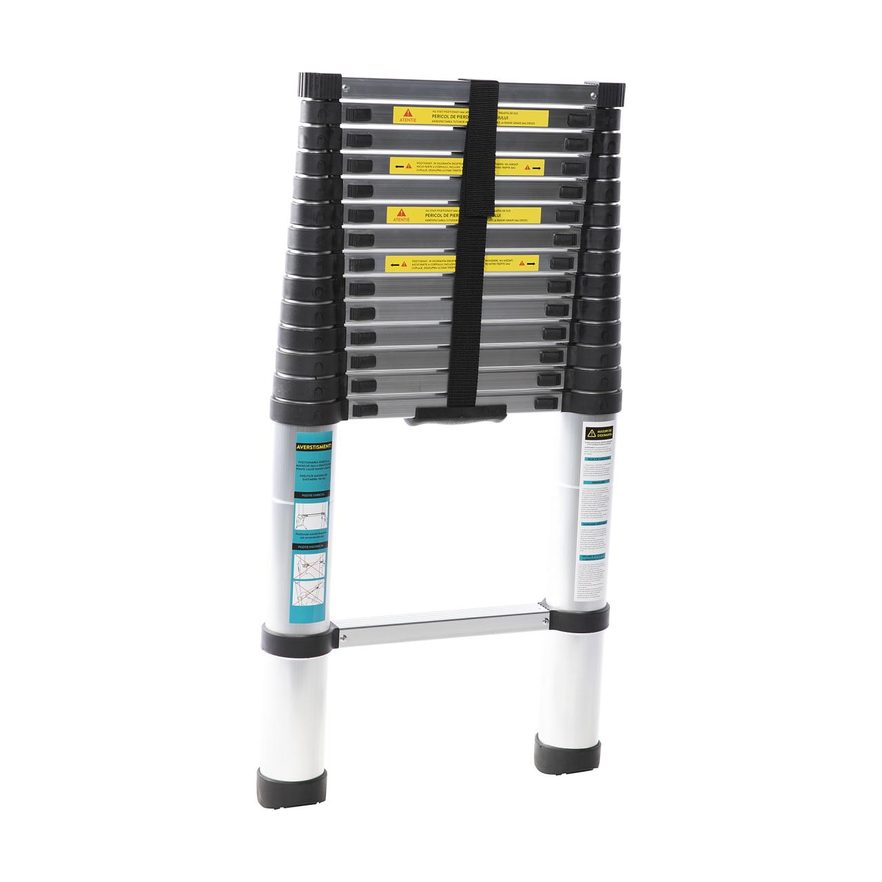 Constructii  - Scara telescopica 4.4m - 15 trepte