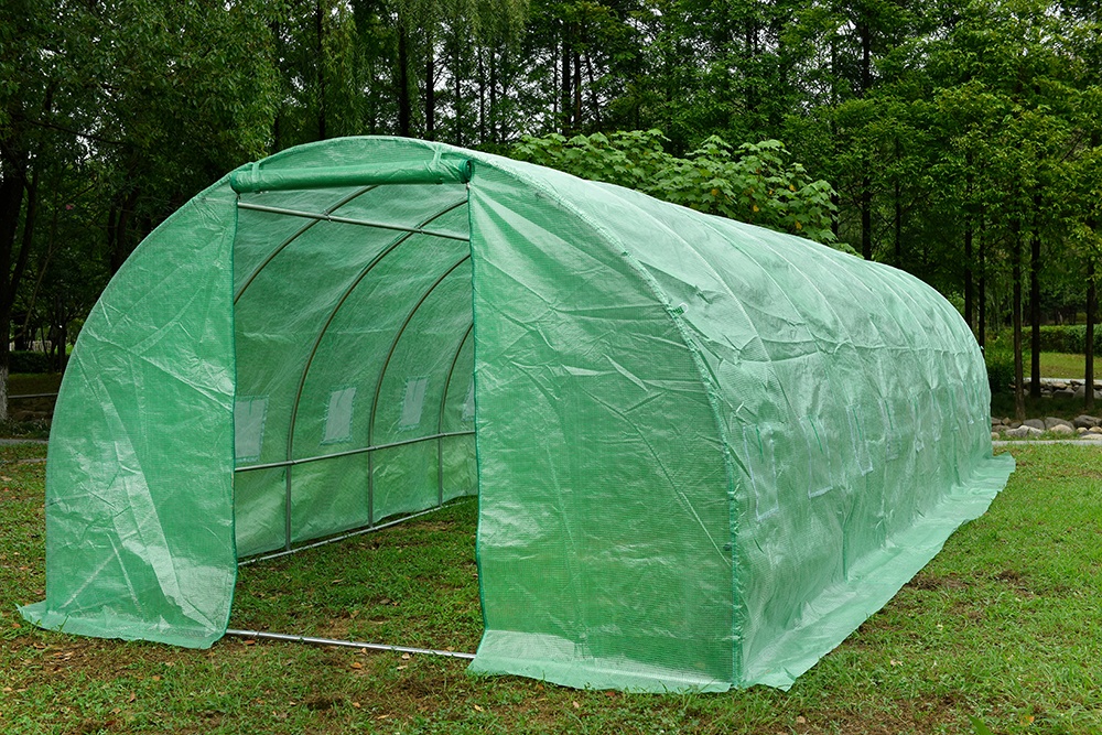 Solar/Sera 10X3x2m Micul Fermier GF-2047, Polietilena, Densitate 140G/mp UV4