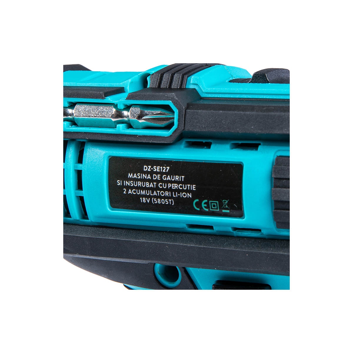 Masina gaurit/insurub percutie 2acumul Li-Ion 18V - imagine 3