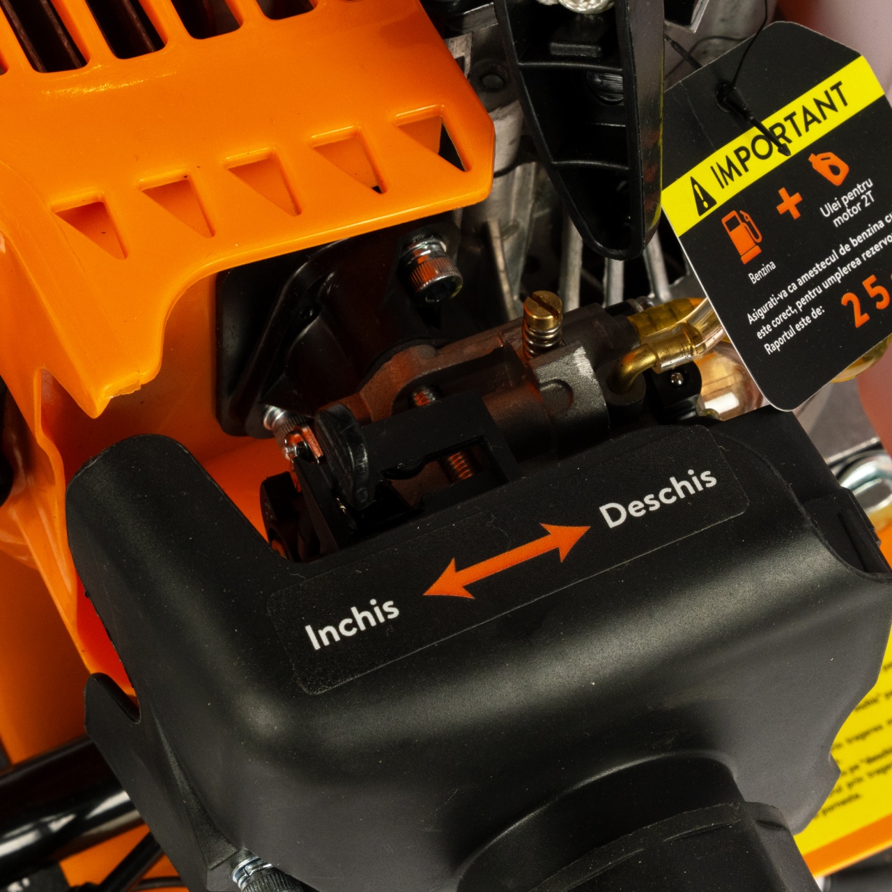 Motocultor 3CP, 52CC, motor benzina 2T, cu o viteza si pornire manuala [1]